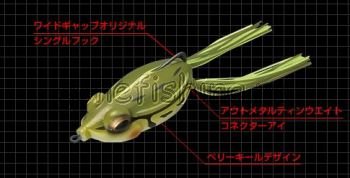 лягушка evergreen kickerfrog
